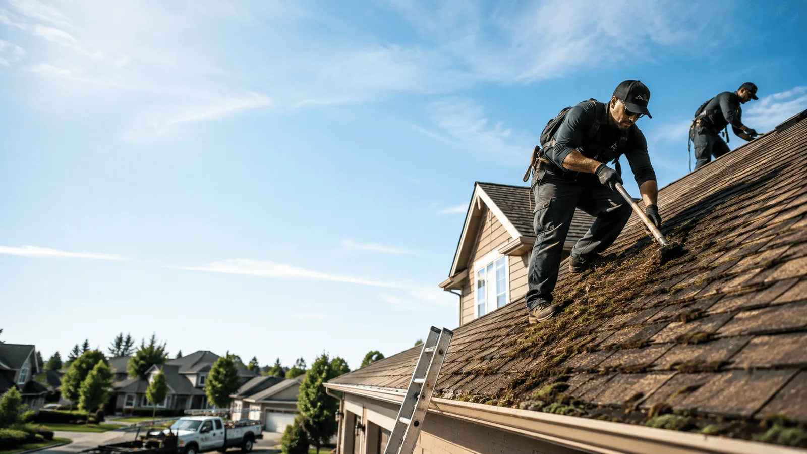 Roof Moss Removal in Lorane, OR near me